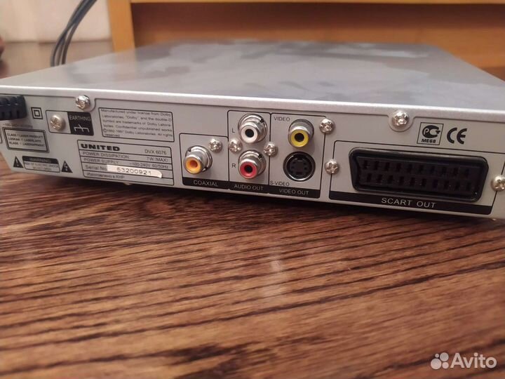 DVD плеер United