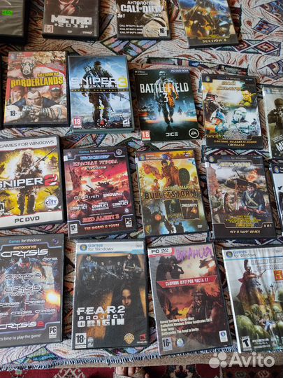 Компьютерные игры на дисках