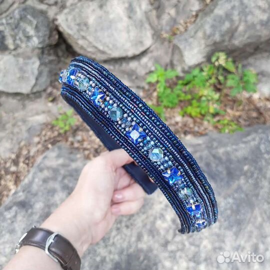 Ободок кокошник 