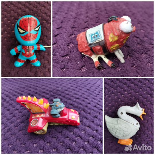 Игрушки из макдональдса пакетом