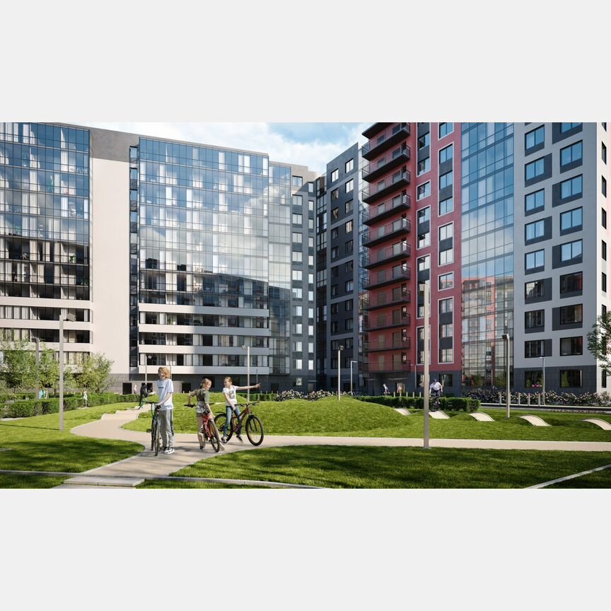 2-к. квартира, 51,9 м², 12/12 эт.