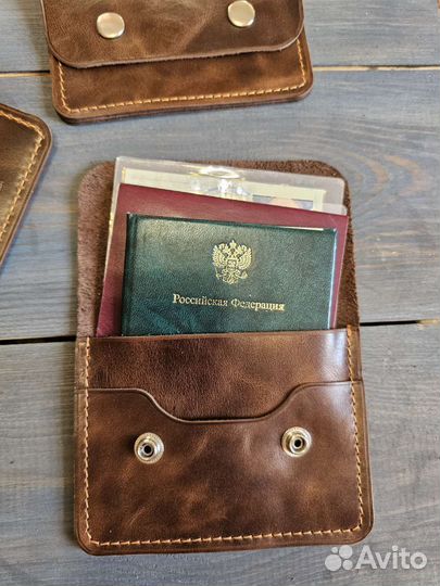 Обложка для охотничьих документов (кабан)