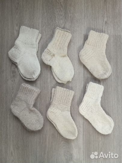 Носки вязанные