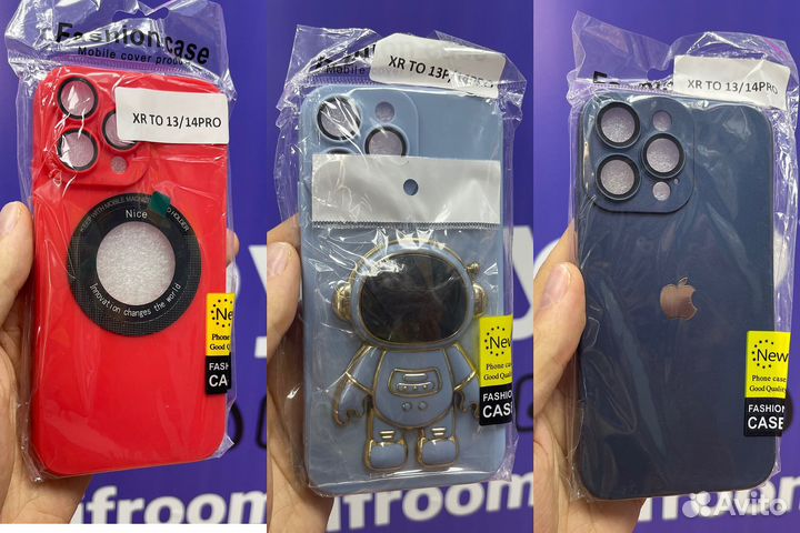 Чехлы для apple iPhone XR в корпусе 13/14 pro