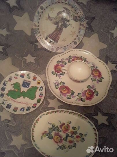 Блюдо фарфор селедница