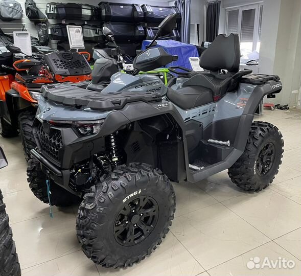 Квадроцикл cfmoto cforce 800 EPS NEW серый