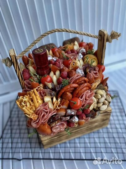 Мужские букеты съедобные