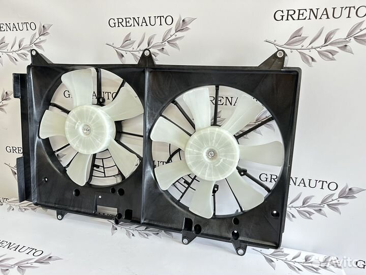 Mazda CX 7 диффузор радиатора в сборе 07-12