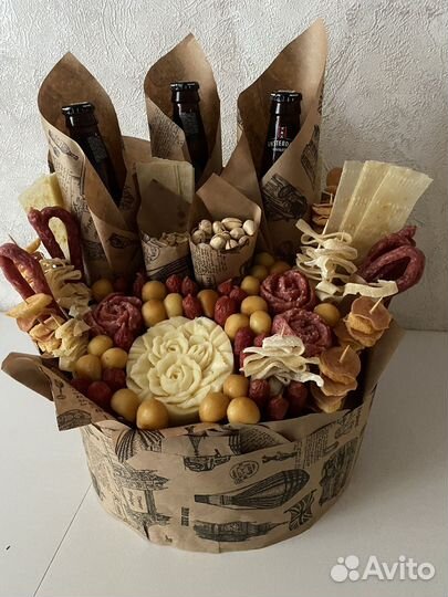 Съедобные букеты для мужчин и не только