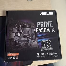 Материнская плата Asus prime B450M-K