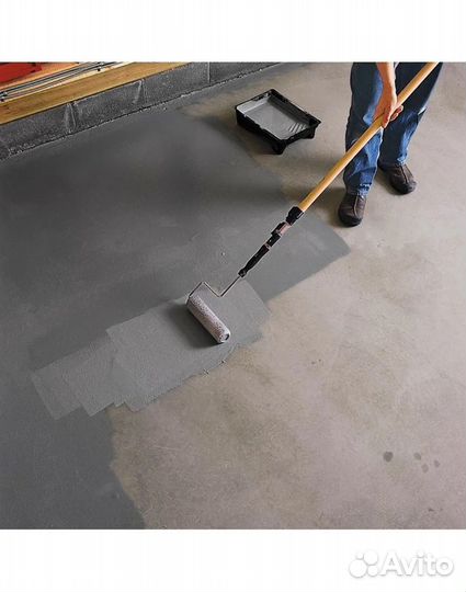 Краска для бетонного пола