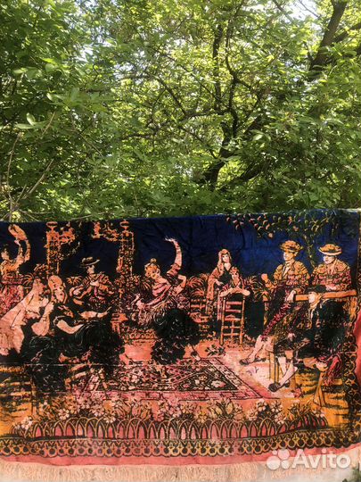 Плюшевый ковер СССР