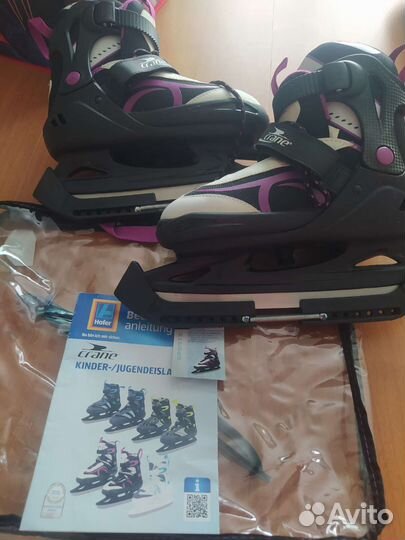 Коньки детские раздвижные