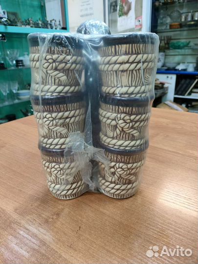 Керамика Кувшин мускат + стаканы