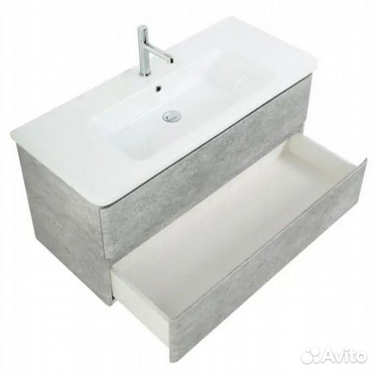 Тумба с раковиной BelBagno Albano-CER 105 Cemento Verona Grigio