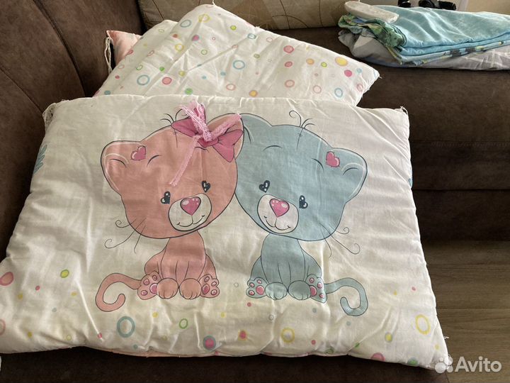 Бортики в детскую кроватку