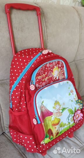 Рюкзак детский на колёсиках