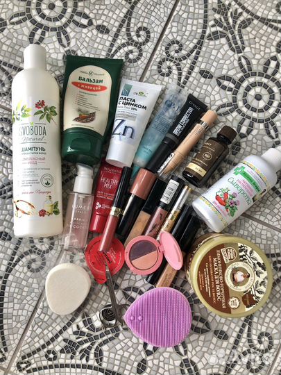 Набор б/у косметики (23 позиции) пакетом