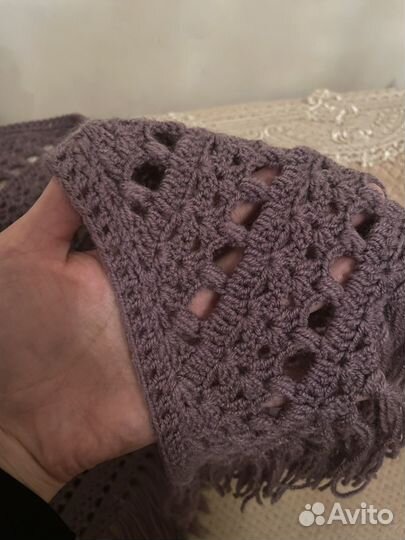 Шарф вязанный