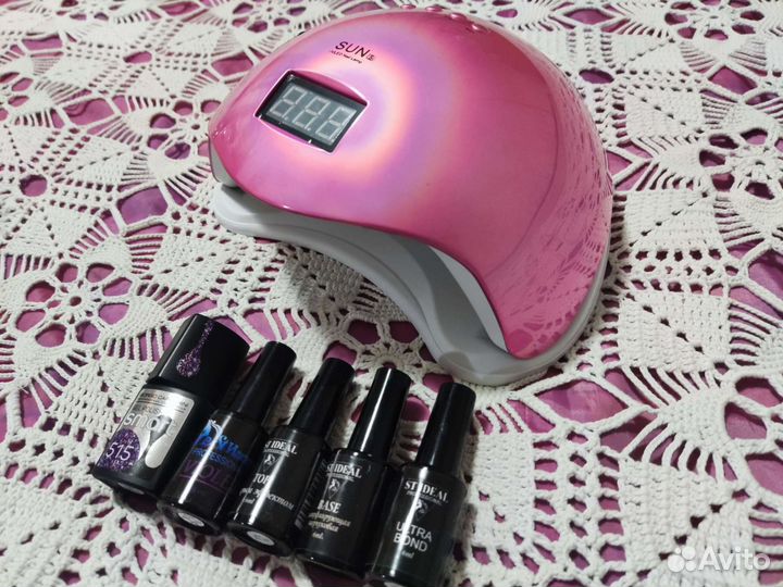 Уф/LED лампа для ногтей 48W