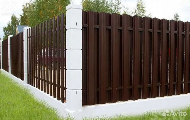 Забор металлический быстро качественно