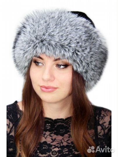 Шапка из экомеха 