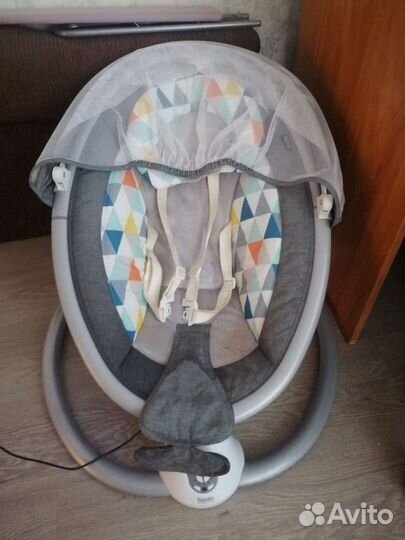 Детские качели шезлонг