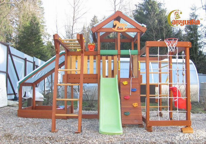 Детская площадка, городок Савушка Baby play 13