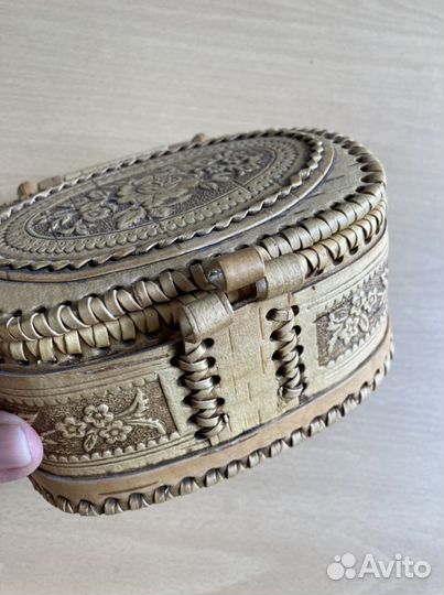 Шкатулка из бересты