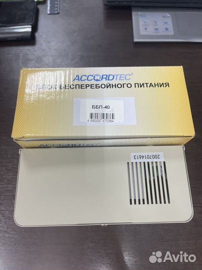 Ббп-40 : Блок бесперебойного питания : AccordTec