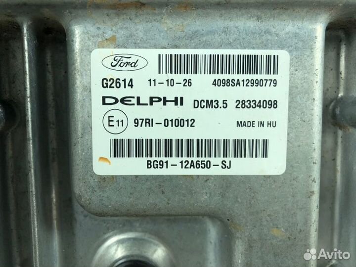 Блок управление двигателя Ford Mondeo 4 seba