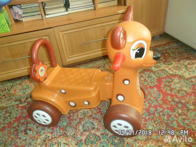 Продам каталку оленёнок