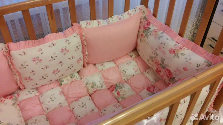Бортики на кроватку
