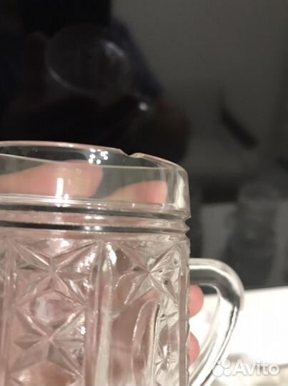 Кружки хрустальные