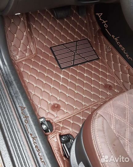 Чехлы Solaris - Kia Rio - Веста Bombastic Коричнев