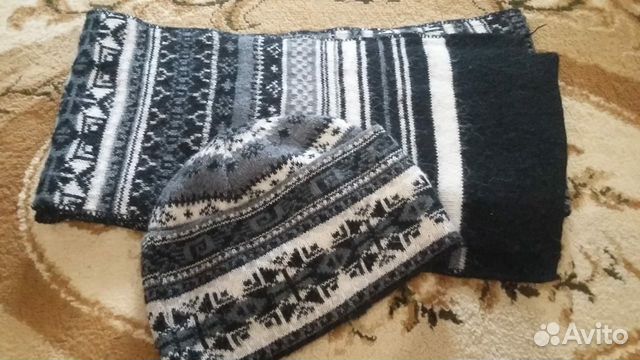 Комплект шапка и шарф