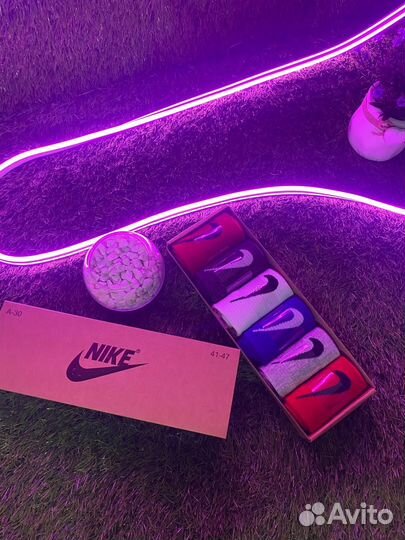 Nike носки подарочные коробки большая
