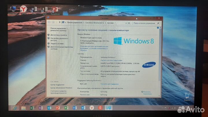 Ноутбук Samsung i5 3210/6GB/HDD 750 GB