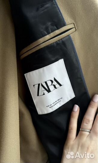 Костюм пиджак Zara мужской 48-50 M L