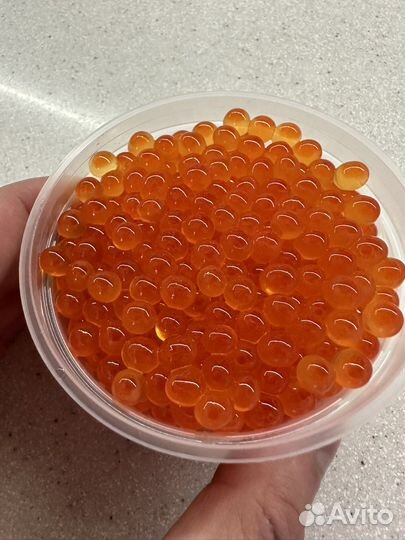 Красная икра кета