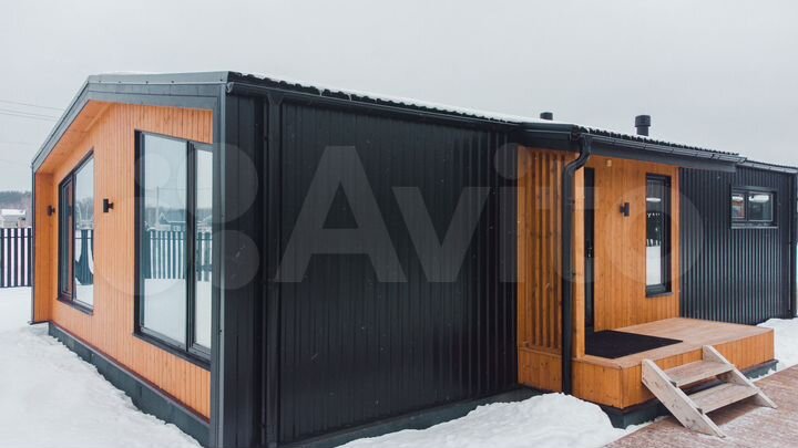 Дом 115 м² на участке 9 сот.