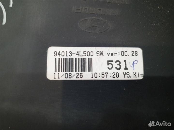 Панель приборов Hyundai Solaris 2010-2017