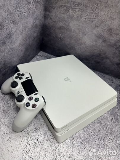 Sony playstation 4 Slim 500 GB white +700 игр