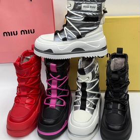 Дутики miu miu