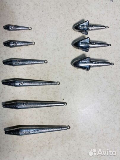 Грузило свинцовое для рыбалки