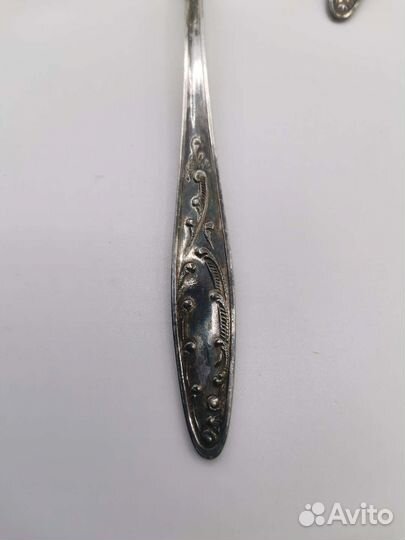 Ложки чайные мнц Мельхиор СССР 6 штук (Ч)