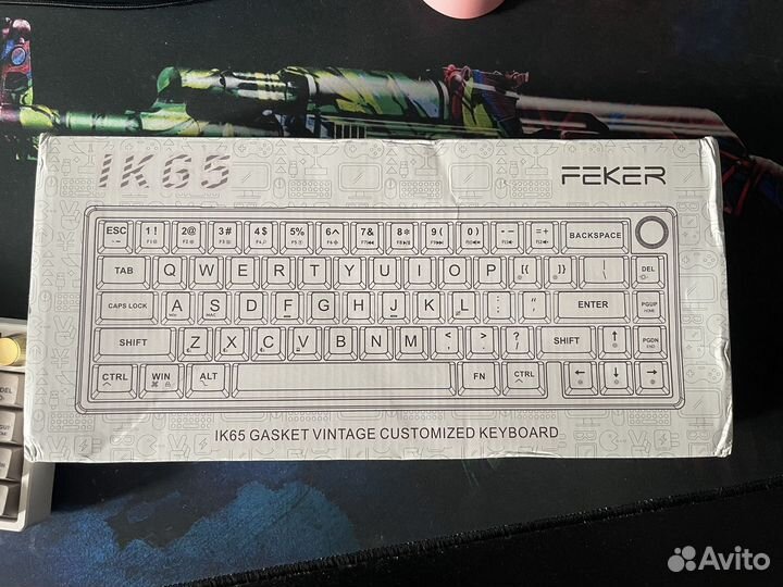 Механическая клавиатура feker ik65