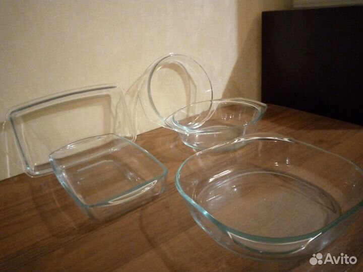 Набор стеклянной посуды для микроволновки