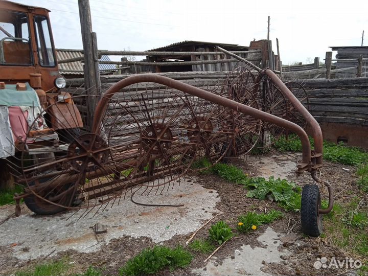 Боковые грабли 2 половинки