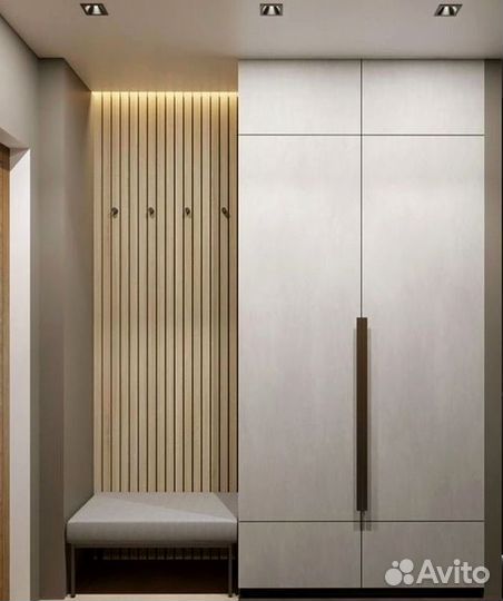 Шкаф в прихожую на заказ. Доставка и сборка